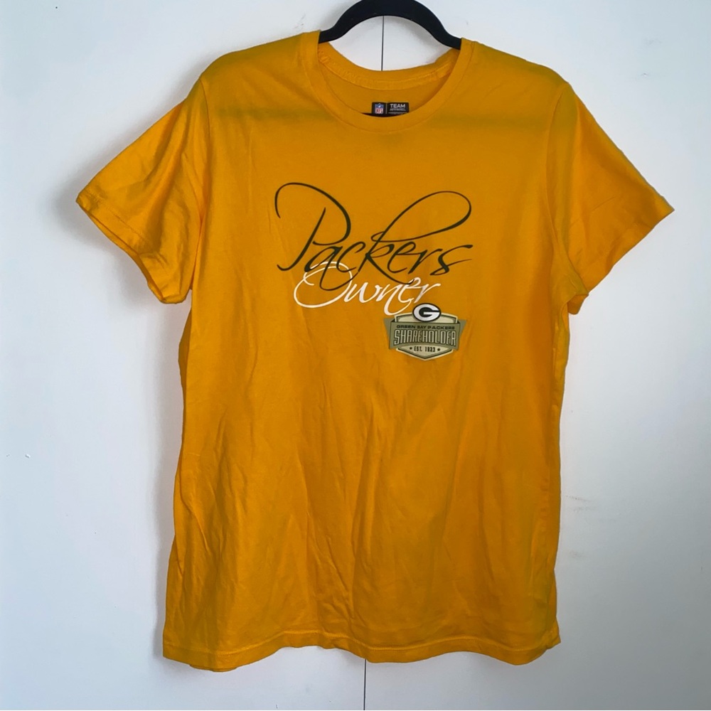 NWOT “Packers Owner” Women’s Short Sleeve Tee